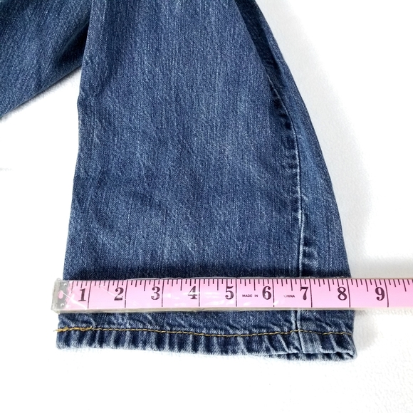 Levi's 514 Men's Jeans Slim straight-Droit Denim Blue size 34×32 - Picture 3 of 9